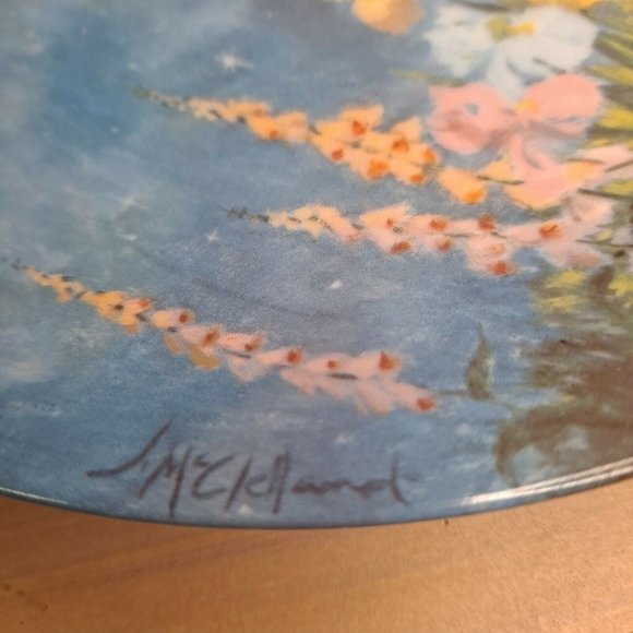 Vintage 1988 John McClelland Twinkle Twinkle Little Star Collector Plate Knowles - Picture 4 of 5